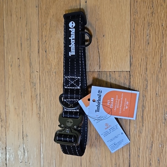 NWT Timberland Large Tactical Web Pet Collar - Picture 3 of 9